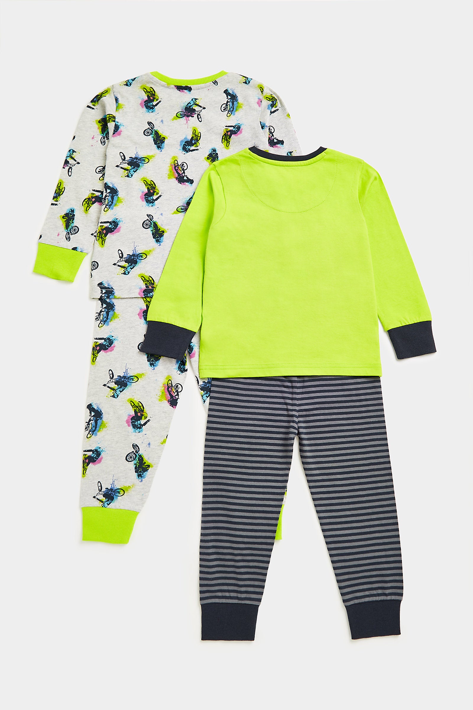 Mothercare Bike Rider Pyjamas - 2 Pack