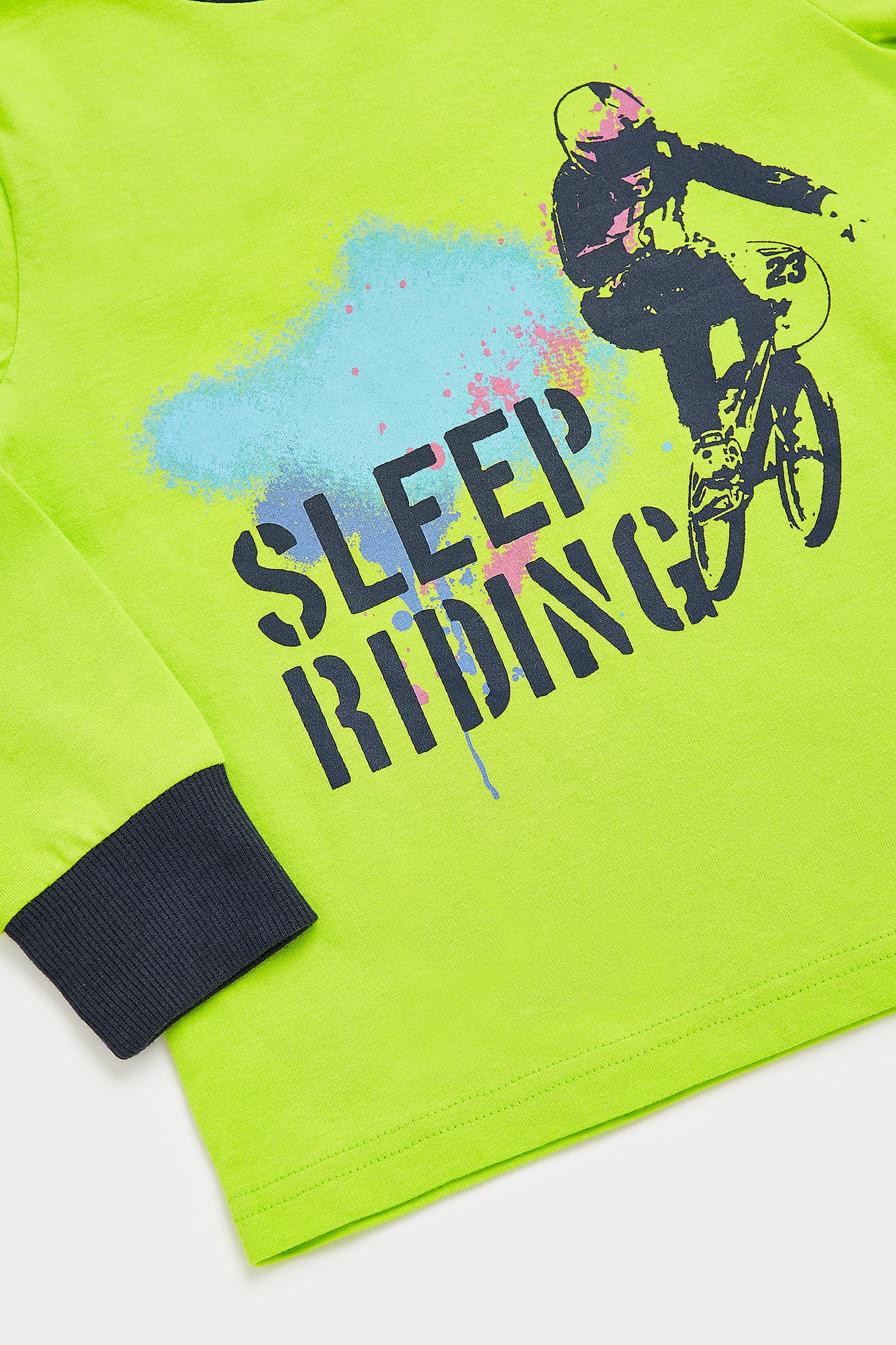 Mothercare Bike Rider Pyjamas - 2 Pack