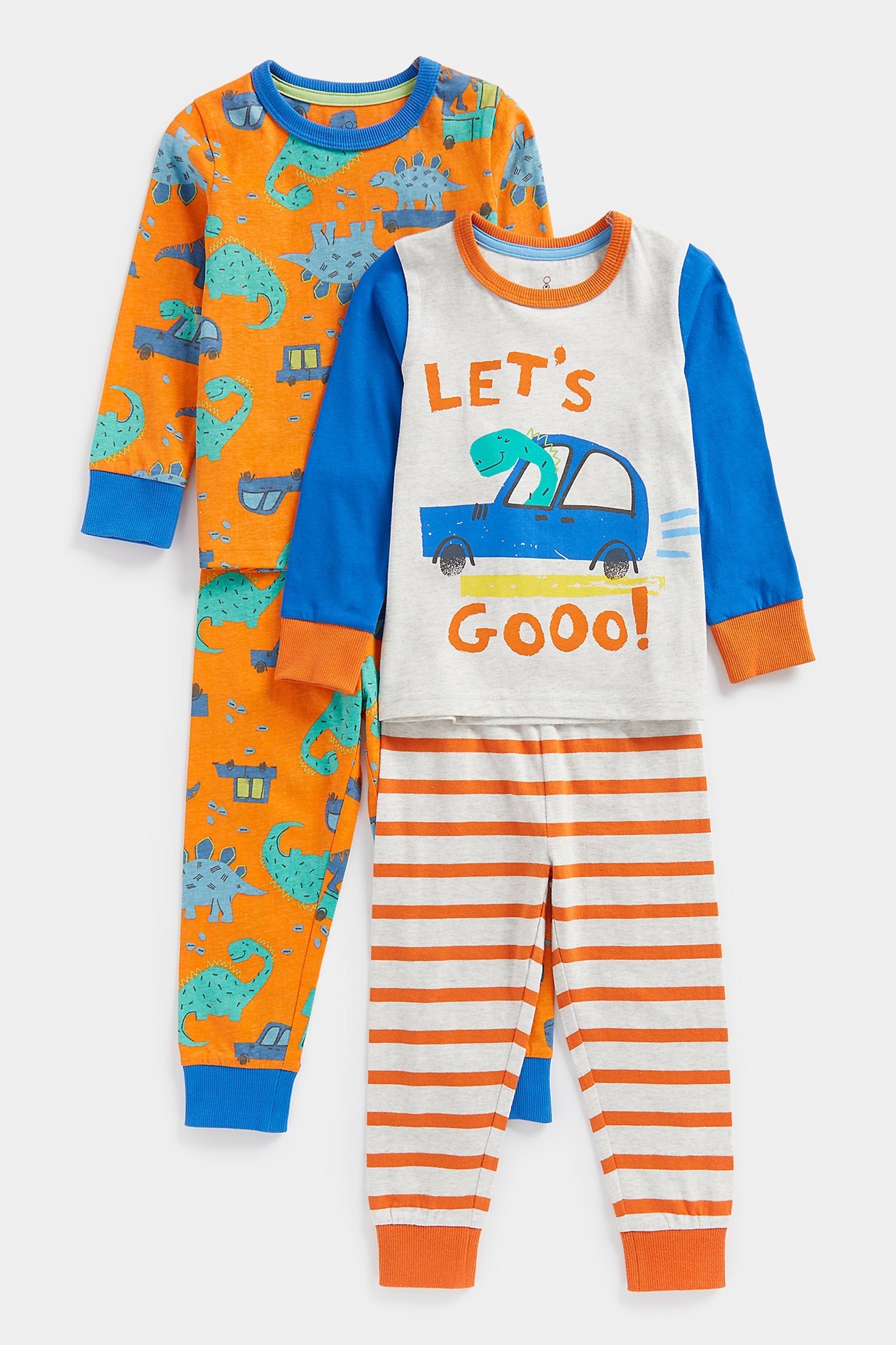 Mothercare Let'S Go Pyjamas - 2 Pack