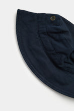 Load image into Gallery viewer, Mothercare Navy Sunsafe Fisherman Hat

