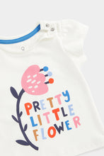 Load image into Gallery viewer, Mothercare Pretty Flower T-Shirt
