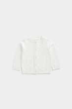 Load image into Gallery viewer, Mothercare White Cardigan
