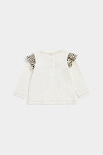 Load image into Gallery viewer, Mothercare Leopard Love Long-Sleeved T-Shirt
