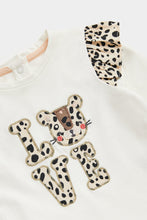 Load image into Gallery viewer, Mothercare Leopard Love Long-Sleeved T-Shirt
