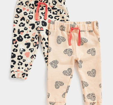 Mothercare Little Leopard Jogger - 2 Pack