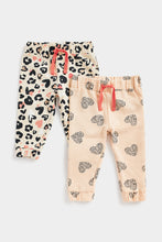 Load image into Gallery viewer, Mothercare Little Leopard Joggers - 2 Pack
