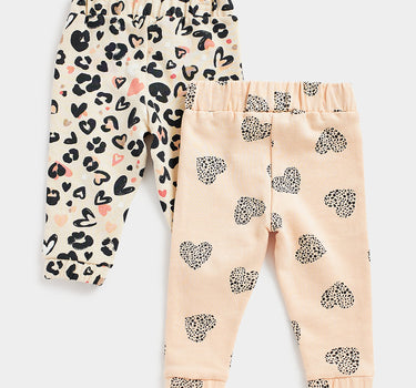 Mothercare Little Leopard Jogger - 2 Pack