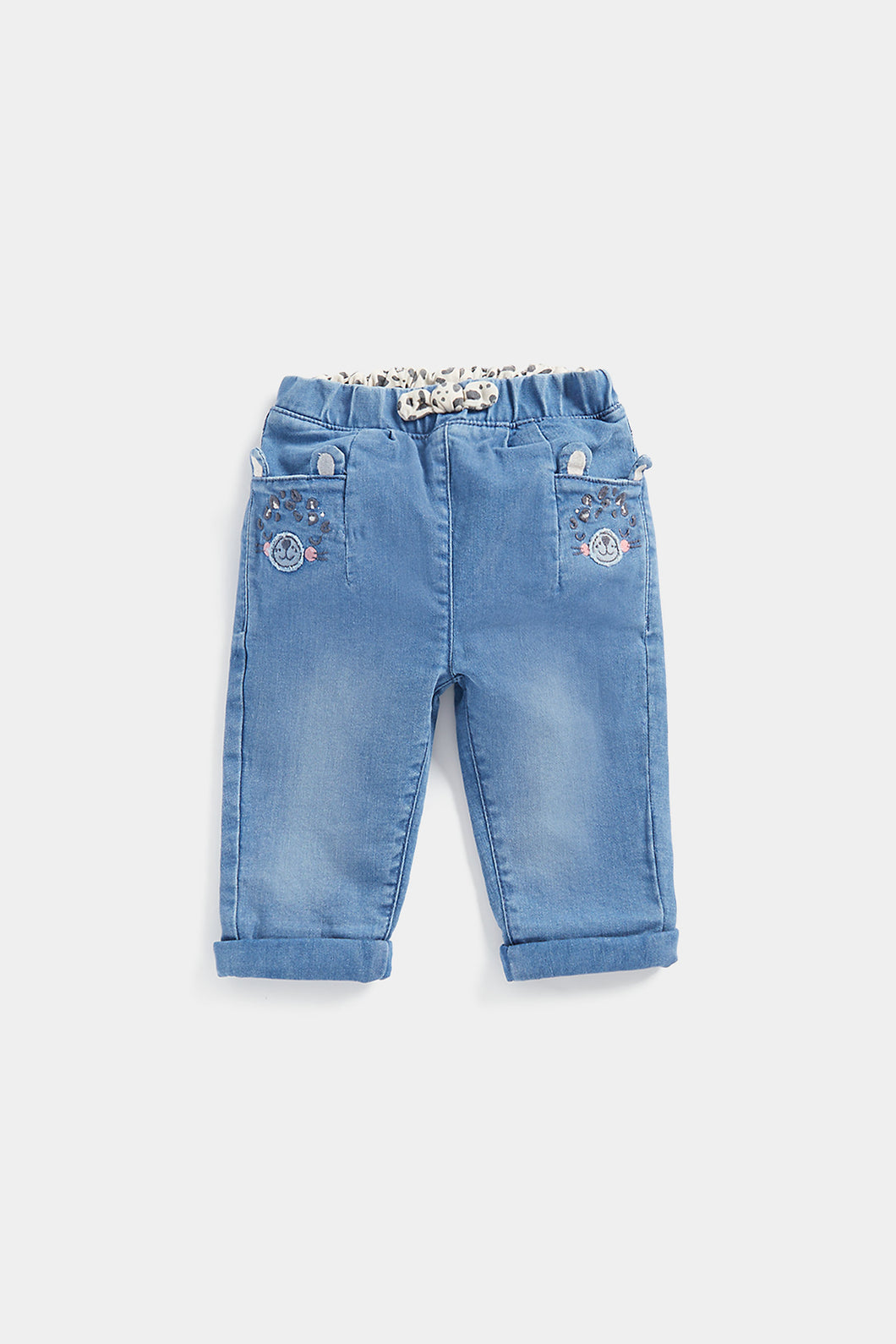 Mothercare Little Leopard Jeans