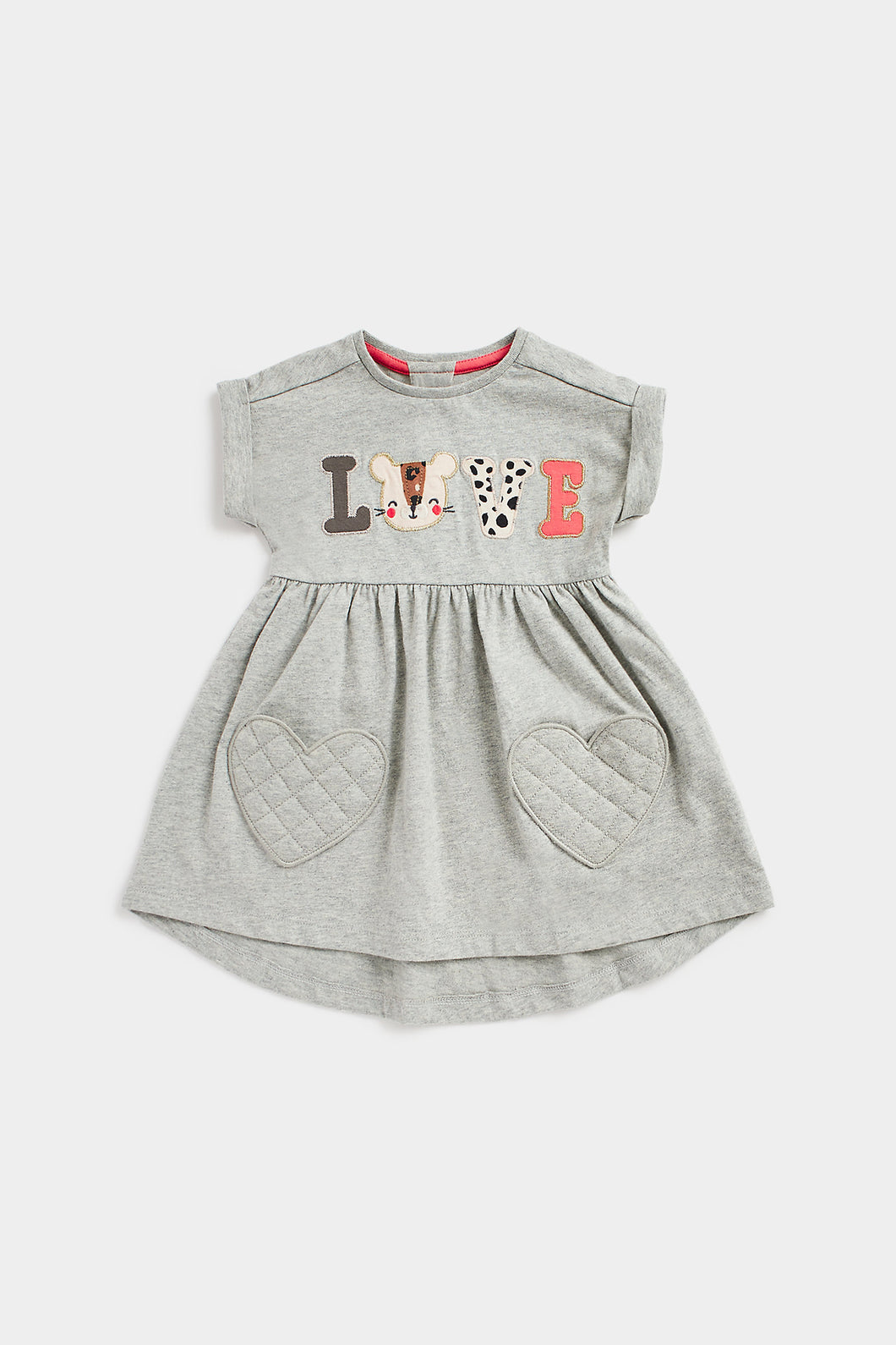 Mothercare Love Leopard Jersey Dress