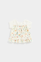 Load image into Gallery viewer, Mothercare Floral Broderie T-Shirt
