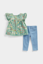 Load image into Gallery viewer, Mothercare Blouse And Jeggings Set

