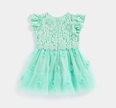 Mothercare Blue Lace Dress