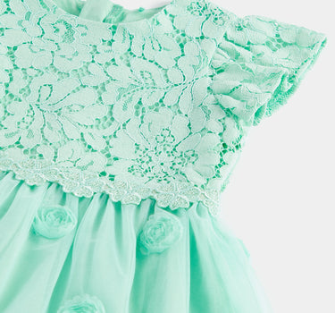 Mothercare Blue Lace Dress