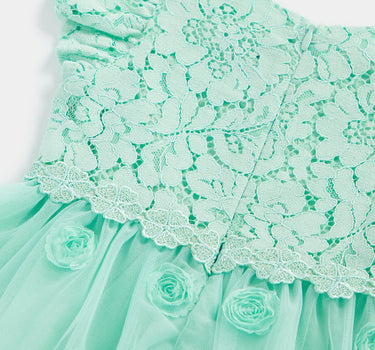 Mothercare Blue Lace Dress