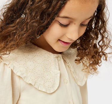 Mothercare Broderie Collar Blouse
