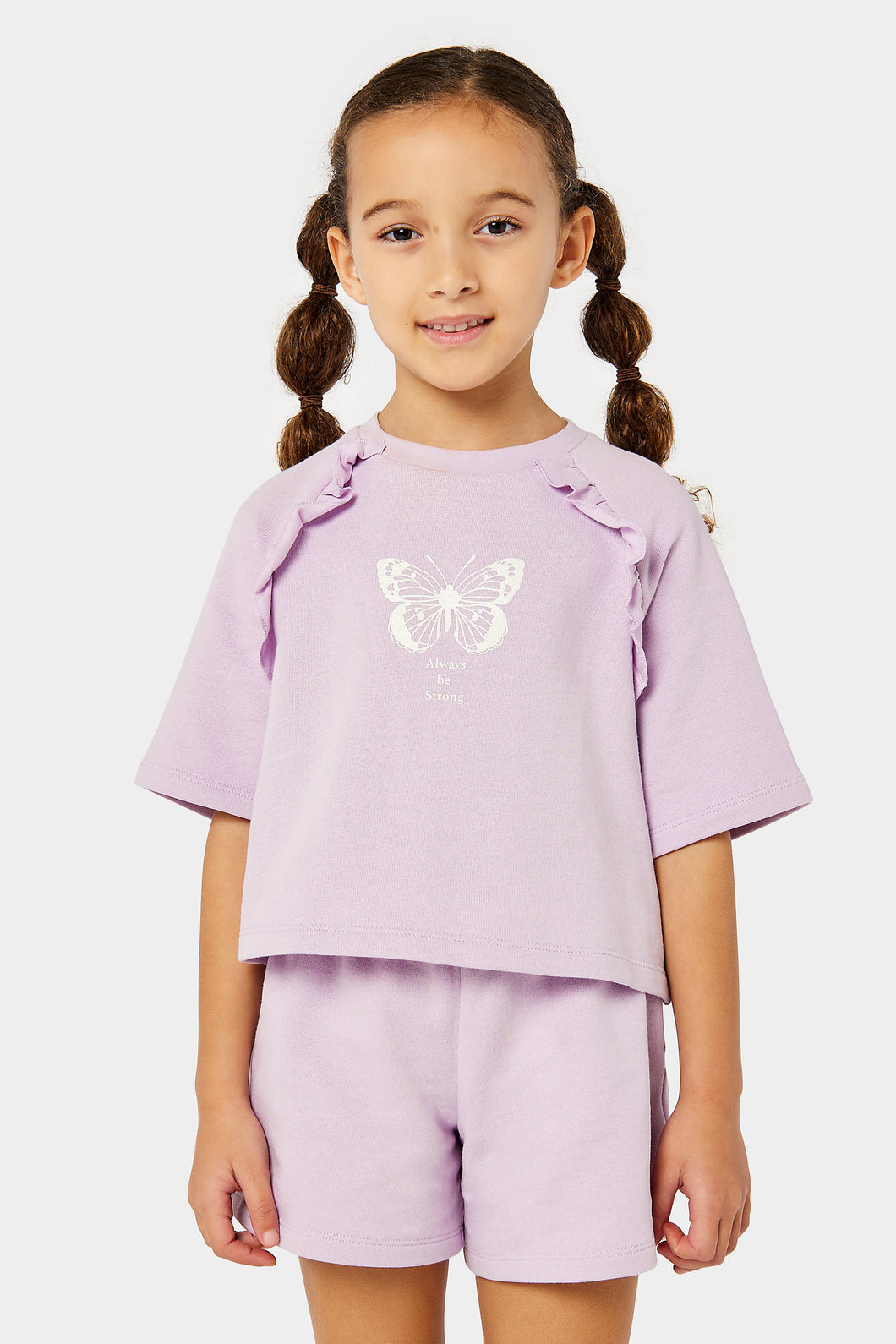 Mothercare Butterfly Top And Short Set