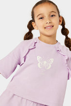 Load image into Gallery viewer, Mothercare Butterfly Top And Short Set
