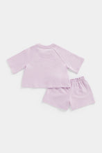 Load image into Gallery viewer, Mothercare Butterfly Top And Short Set
