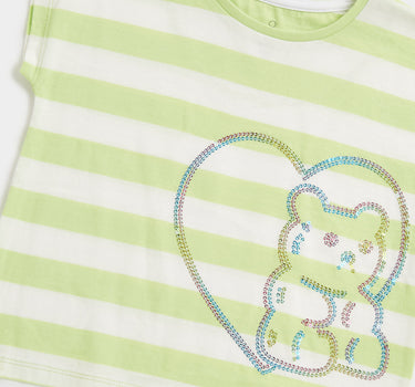 Mothercare Bear Top and Short Set