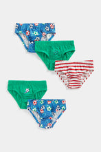 Load image into Gallery viewer, Mothercare Football Briefs - 5 Pack
