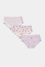 Load image into Gallery viewer, Mothercare Zebra Hipster Briefs - 3 Pack
