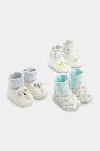 Load image into Gallery viewer, Mothercare Koala Sock-Top Baby Booties - 3 Pack
