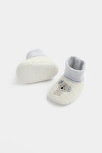 Load image into Gallery viewer, Mothercare Koala Sock-Top Baby Booties - 3 Pack
