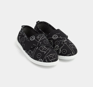 Mothercare Football Canvas Shoes