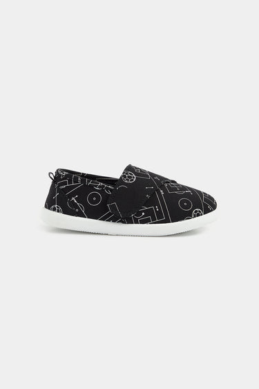 Mothercare Football Canvas Shoes