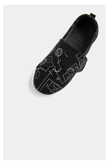 Mothercare Football Canvas Shoes
