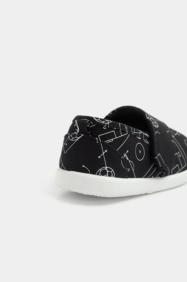 Mothercare Football Canvas Shoes