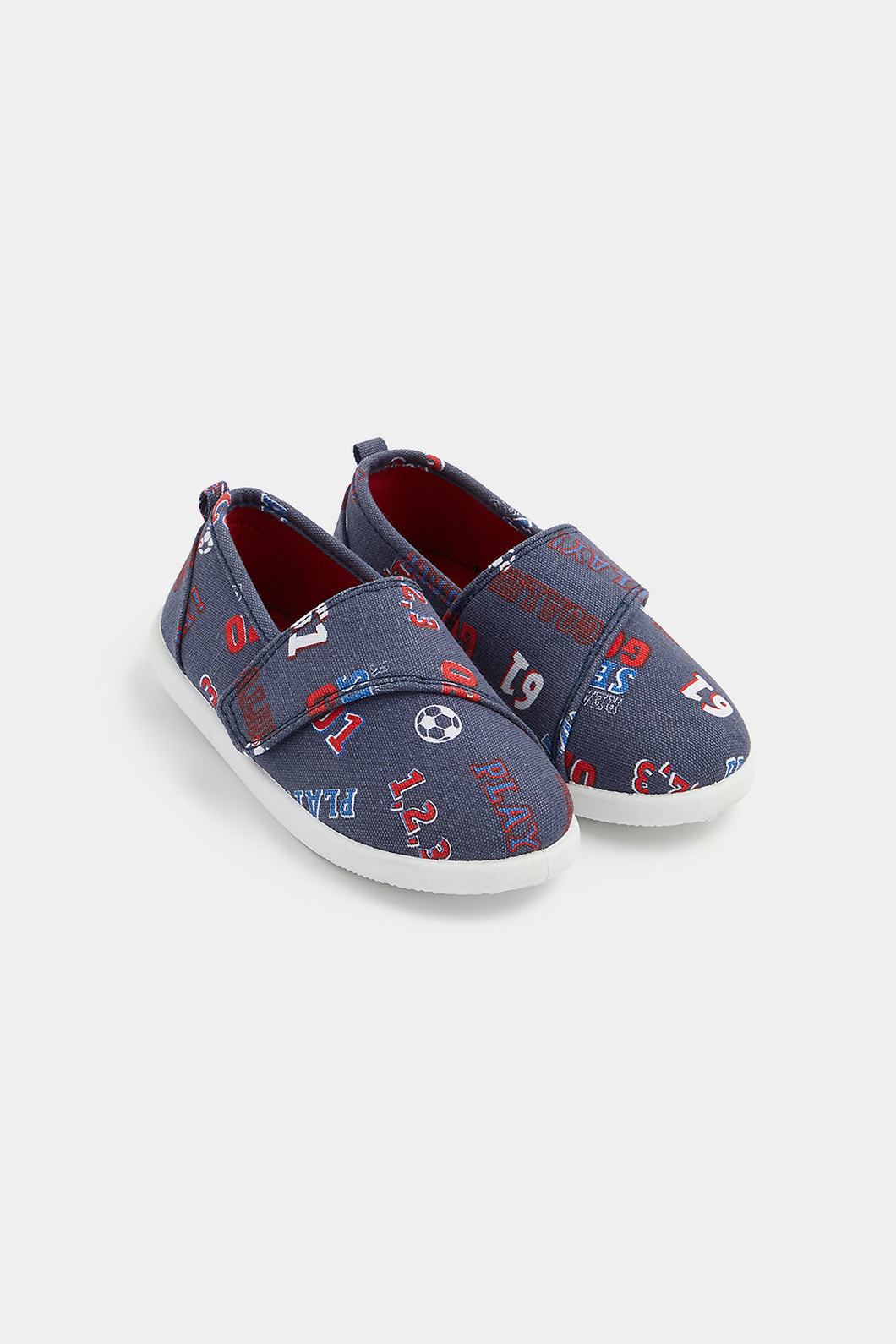 Mothercare Numbers Canvas Shoes