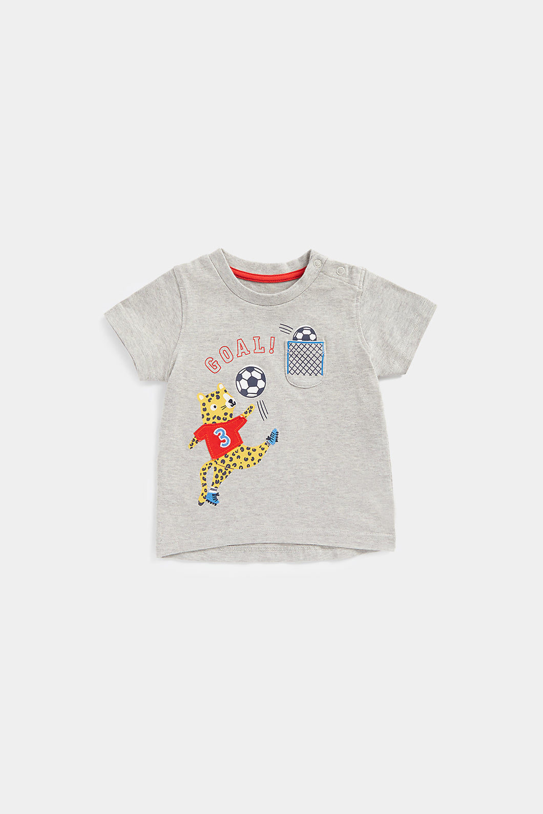Mothercare Cheetah Goal T-Shirt