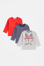 Load image into Gallery viewer, Mothercare Long-Sleeved T-Shirts - 3 Pack
