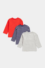 Load image into Gallery viewer, Mothercare Long-Sleeved T-Shirts - 3 Pack
