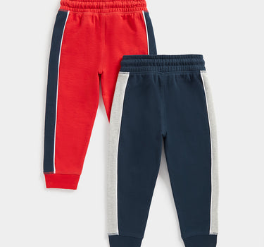 Mothercare Red and Navy Sporty Jogger - 2 Pack