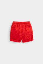 Load image into Gallery viewer, Mothercare Red Poplin Shorts
