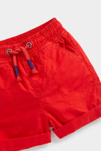 Load image into Gallery viewer, Mothercare Red Poplin Shorts
