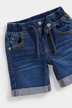 Load image into Gallery viewer, Mothercare Mid-Wash Denim Shorts
