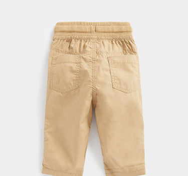 Mothercare Tan Poplin Roll-Up Trousers