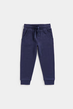 Load image into Gallery viewer, Mothercare Navy Joggers
