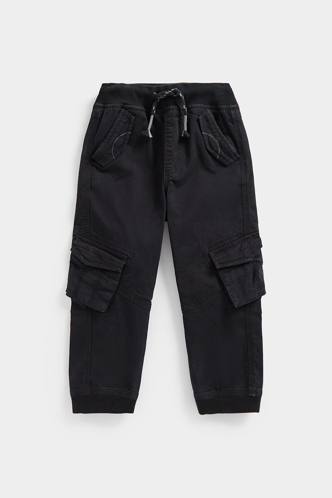 Mothercare Black Cargo Trousers