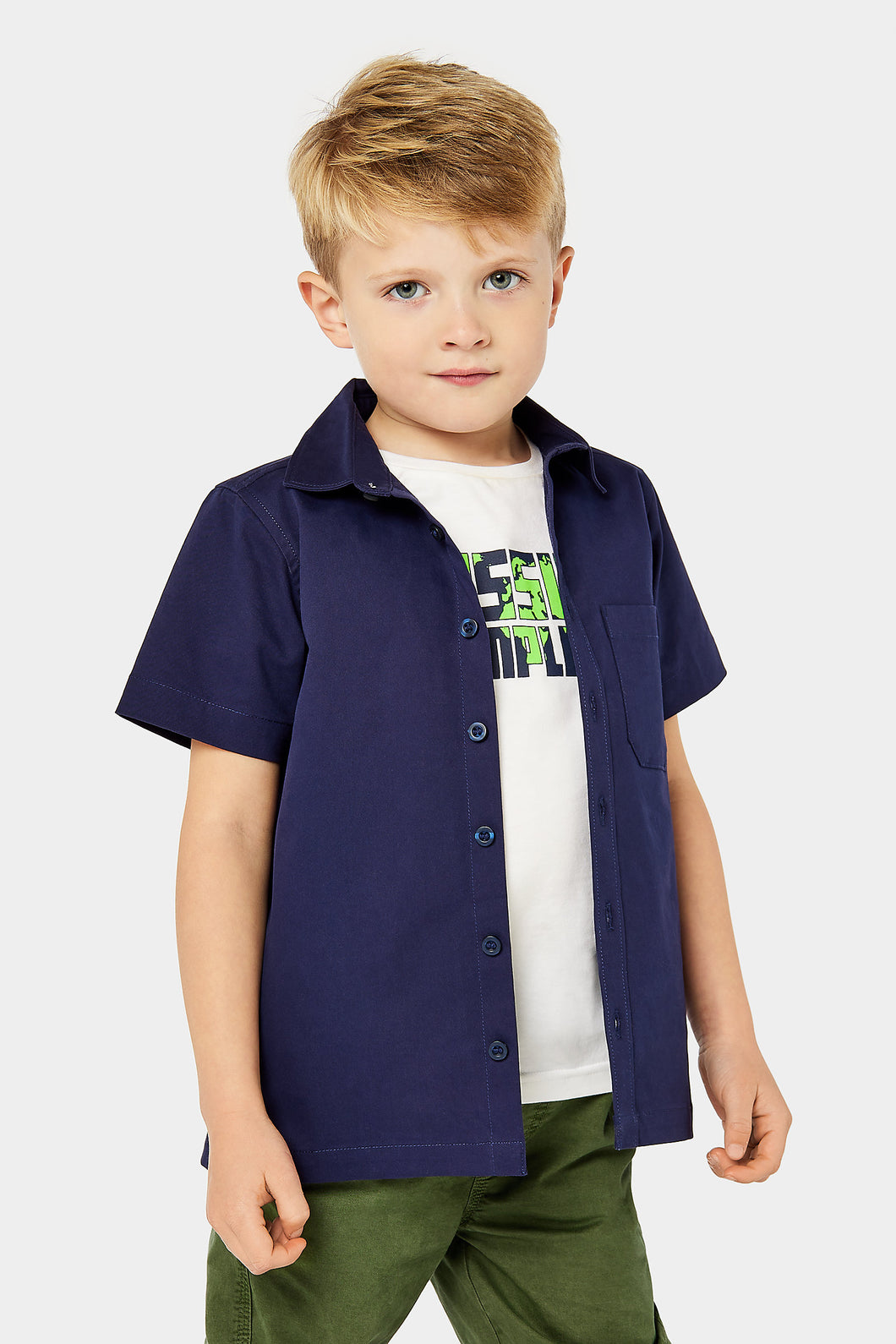 Mothercare Mission Complete Shirt and T-Shirt Set