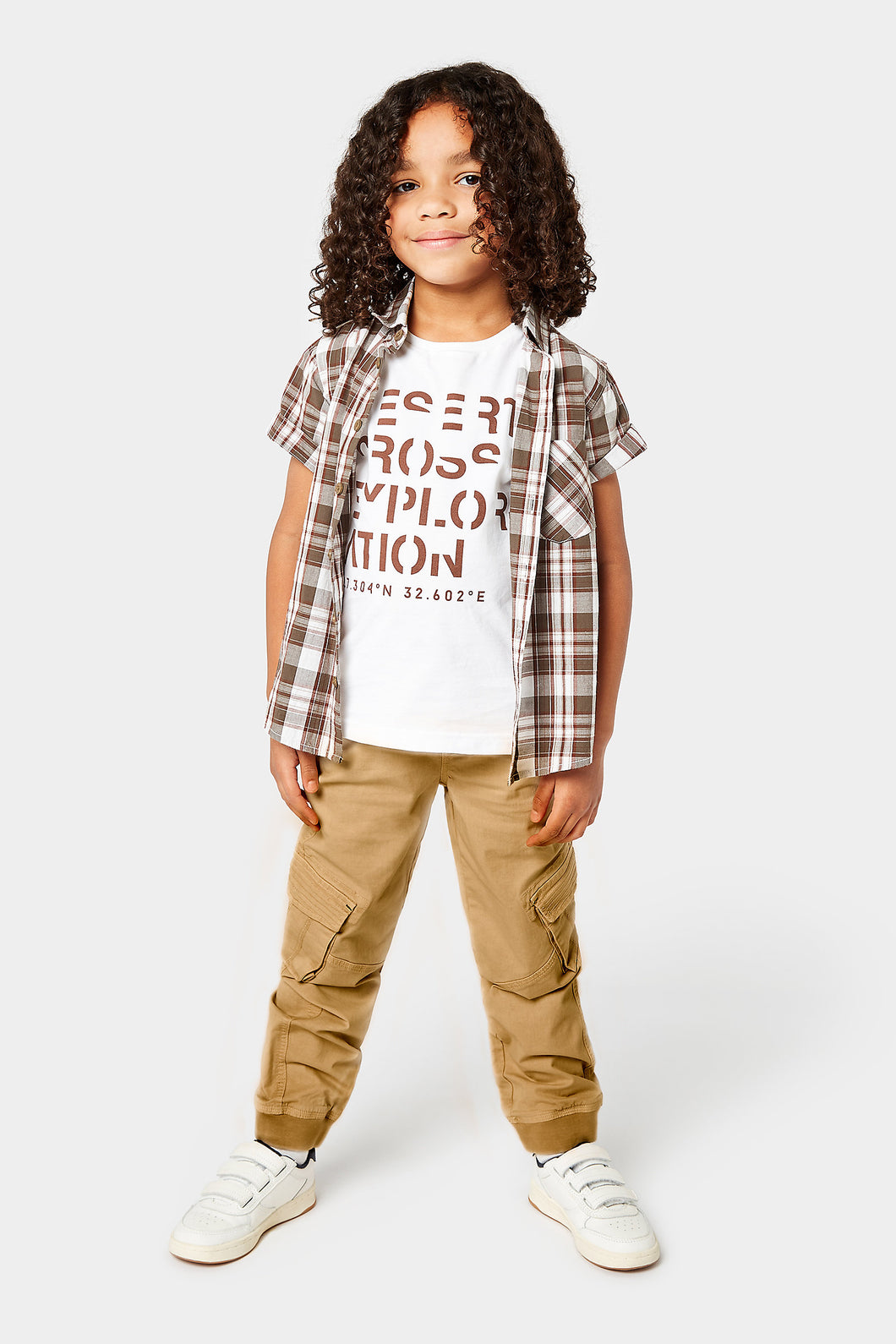 Mothercare Stone Cargo Trousers