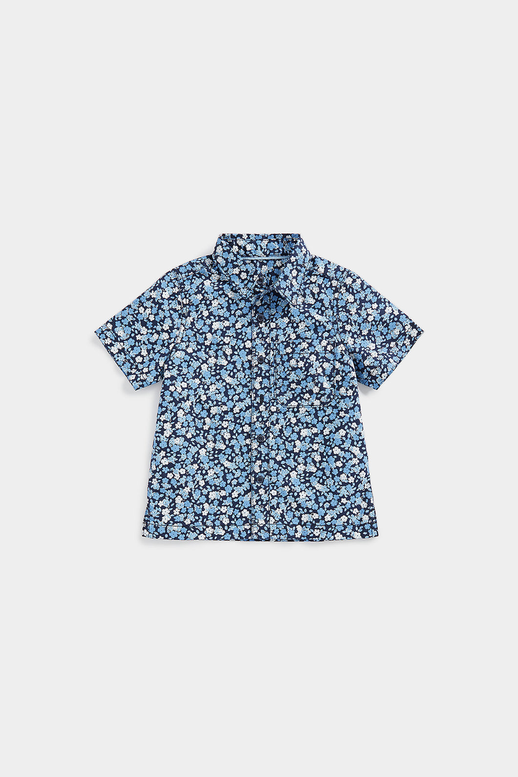 Mothercare Blue Floral Shirt