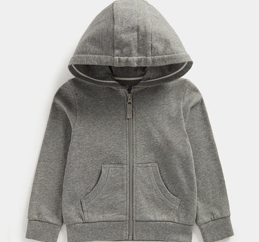 Mothercare Charcoal Zip-Up Hoody