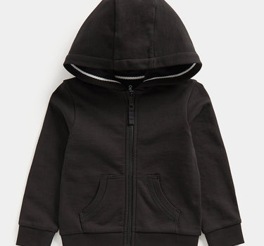Mothercare Black Zip-Up Hoody