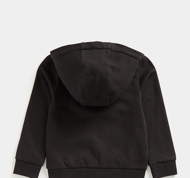 Mothercare Black Zip-Up Hoody