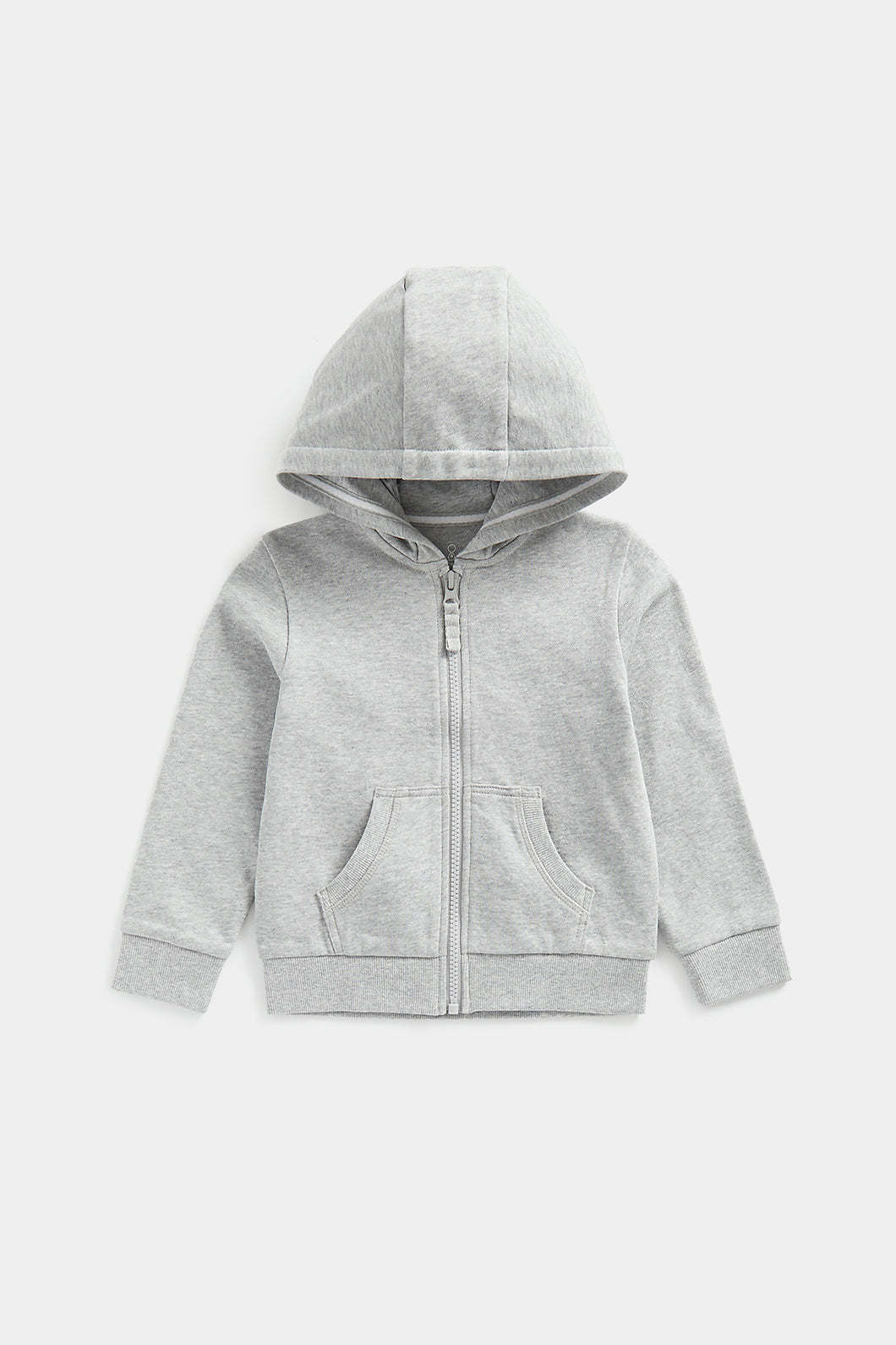 Mothercare Grey Zip-Up Hoody