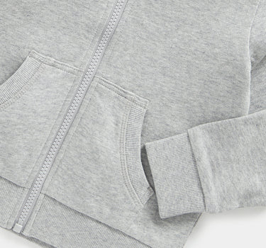 Mothercare Grey Zip-Up Hoody